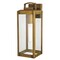 Vaxcel Kinzie 1 Light 16.75in H Dusk to Dawn Gold Vintage Brass Outdoor Wall Lantern Fixture T0707 - alternate 3